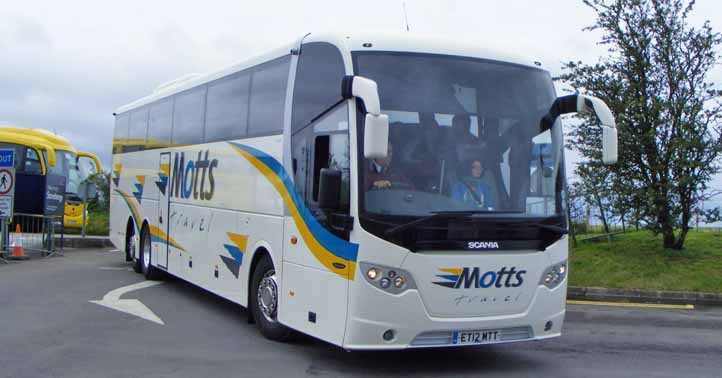Motts Travel Scania K400EB OmniExpress ET12MTT